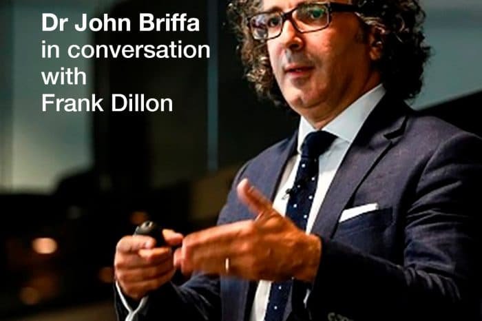 Dr John Briffa in conversation with Frank Dillon
